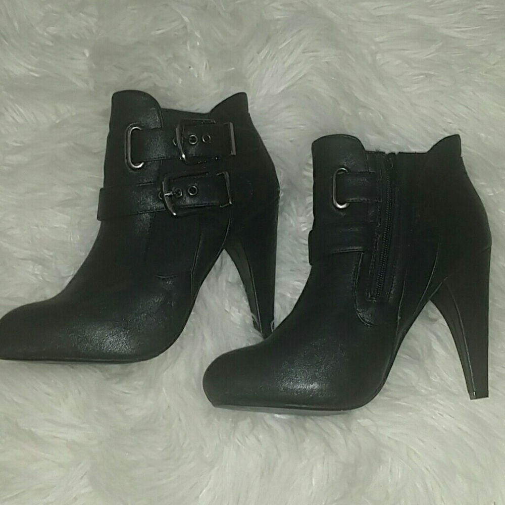 Black booties